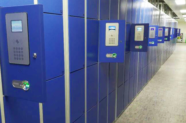 车站行李箱智能储物柜